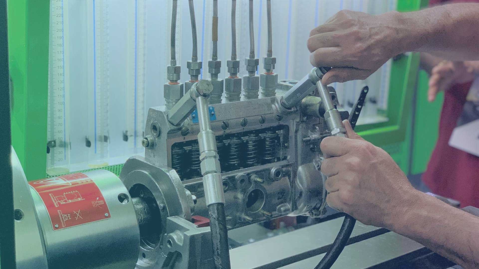 Diesel fuel injection testing